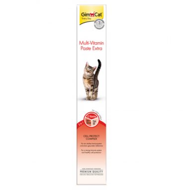 5x GimCat Multi-vitaminepasta Extra 100 gr