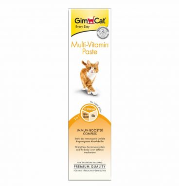 6x GimCat Multivitaminepasta + 12 Vitaminen 200 gr