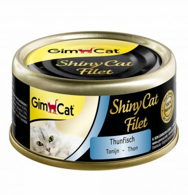 24x GimCat ShinyCat Filet Tonijn 70 gr