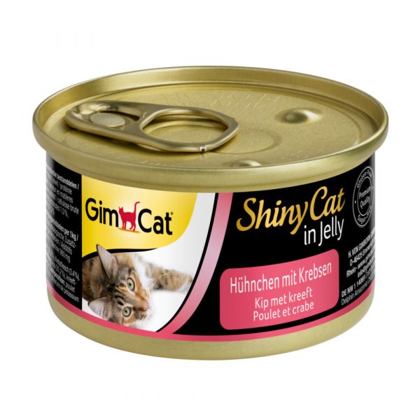 24x GimCat ShinyCat Kip&Kreeft 70 gr