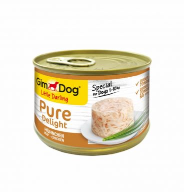 18x GimDog Little Darling Pure Delight Kip 150 gr