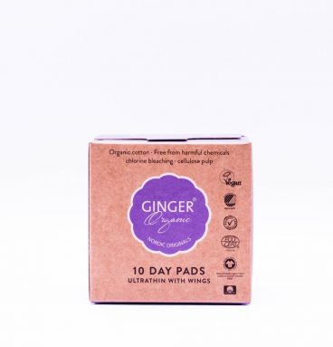 Ginger Organic Maandverband Dag 10 stuks