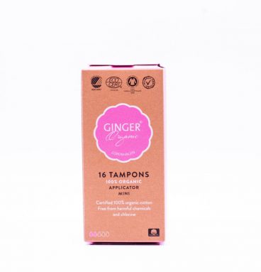 Ginger Organic Tampons Met Applicator Mini 16 stuks