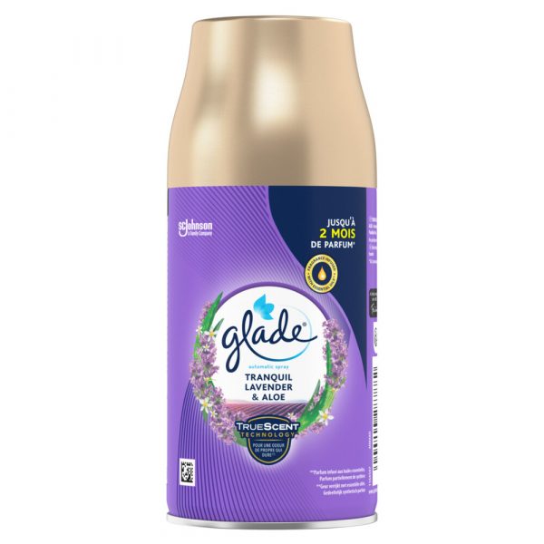 6x Glade Automatic Spray Tranquil Lavender&Aloe 269 ml