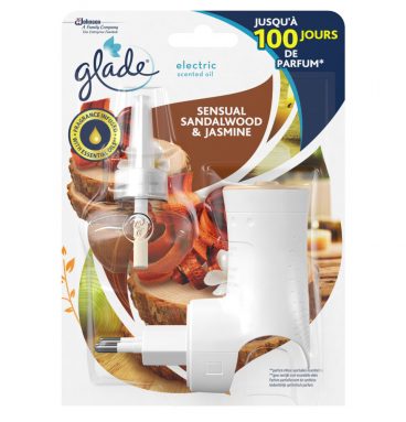 6x Glade Elektrische Geurverspreider Houder Sandalwood&Jasmine