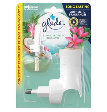 6x Glade Elektrische Geurverspreider Houder Tropical Blossoms 20 ml