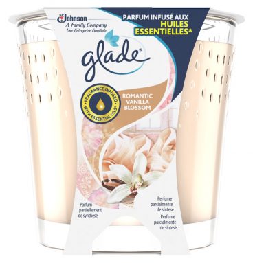 6x Glade Geurkaars Vanilla Blossom 129 gr