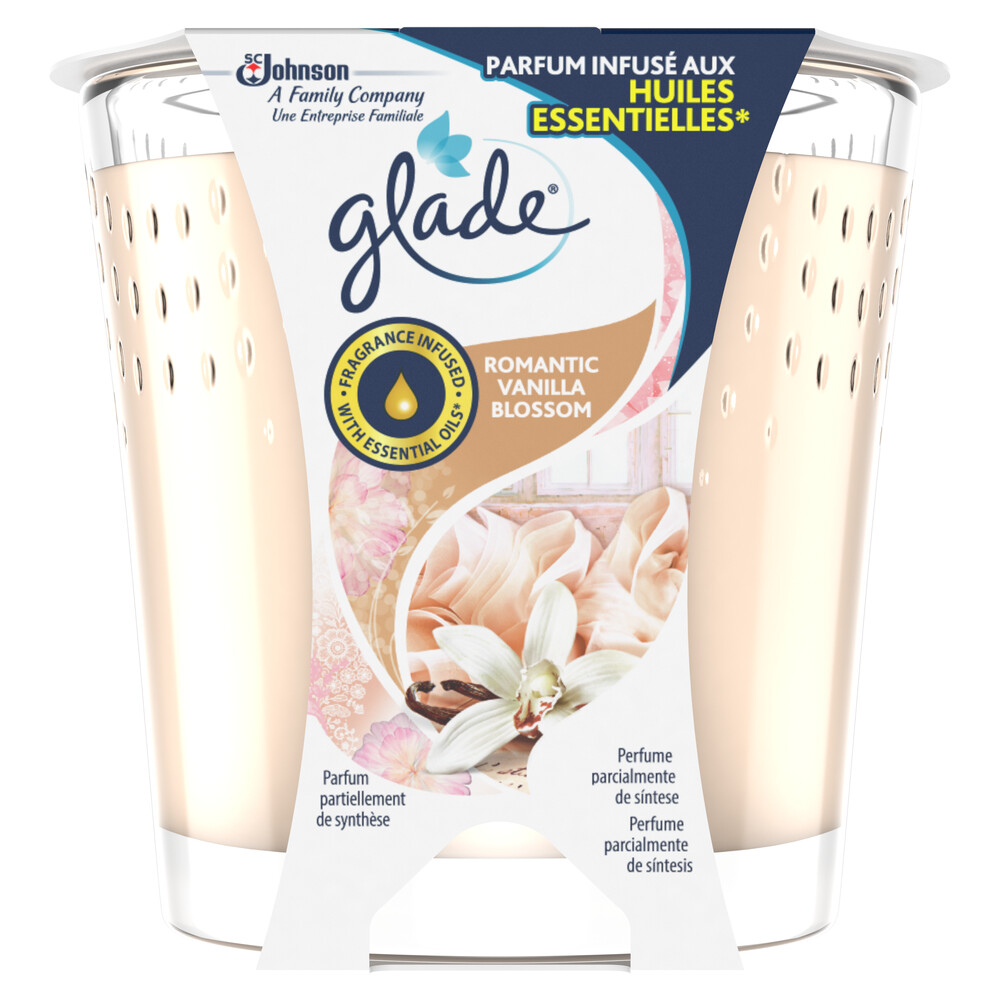 6x Glade Geurkaars Vanilla Blossom 129 gr