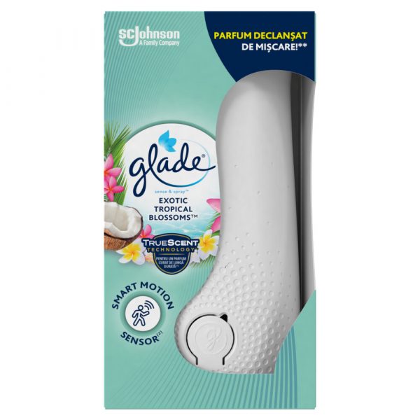 Glade Sense&Spray Houder Exotic Tropical Blossom 18 ml