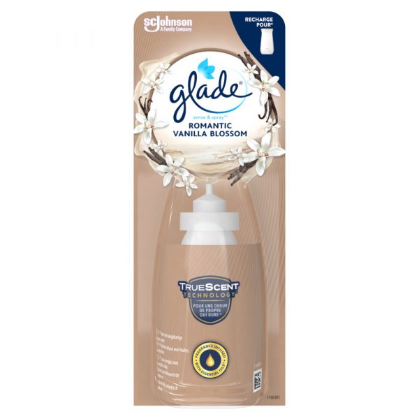 8x Glade Sense&Spray Romantic Vanilla Blossom 18 ml