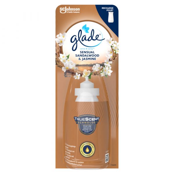 8x Glade Sense&Spray Sensual Sandalwood&Jasmine 18 ml