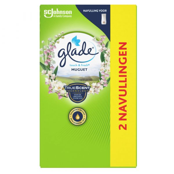 12x Glade Touch&Fresh Muguet 10 ml