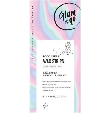 3x Glam&Go Wax Strips Body&Legs 20 stuks