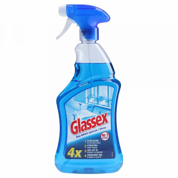 12x Glassex Glas&Multi Schoonmaakspray 750 ml