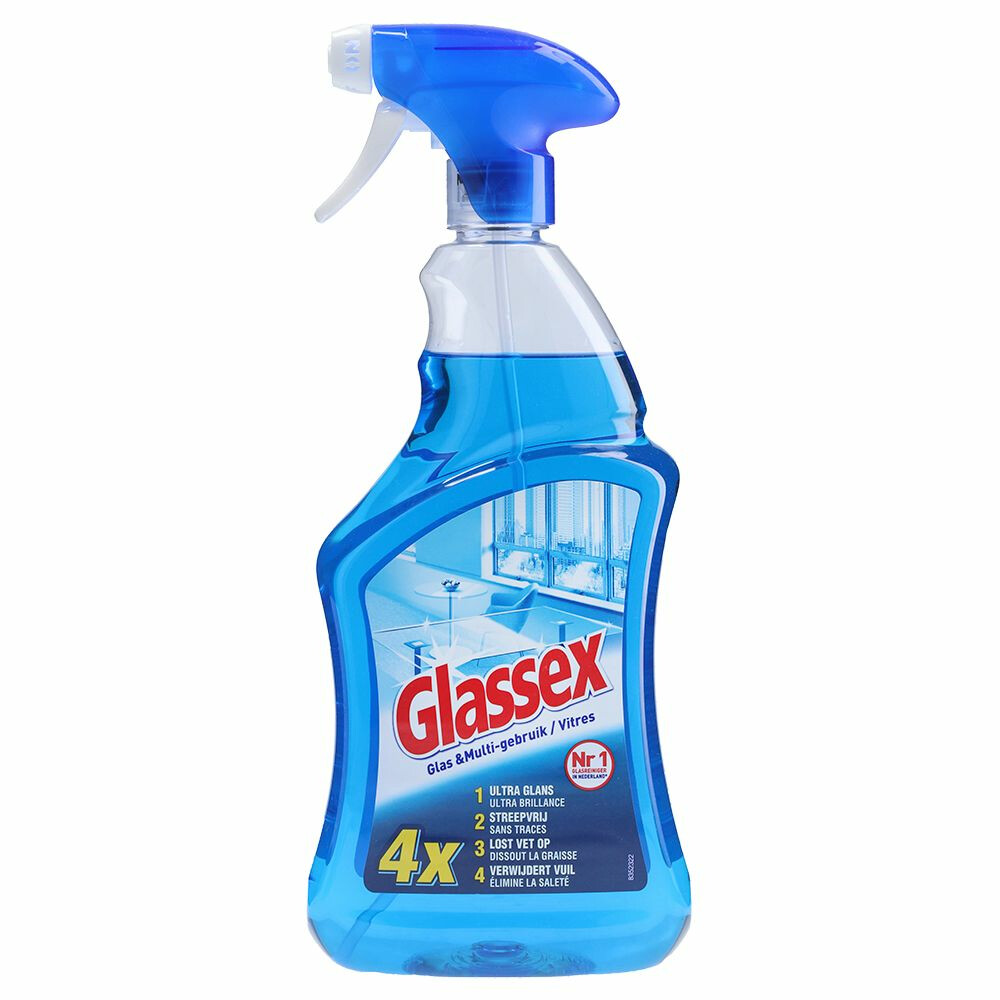 12x Glassex Glas&Multi Schoonmaakspray 750 ml