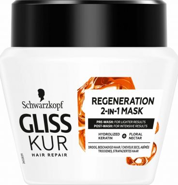 6x Gliss Kur Haarmasker Total Repair 300 ml