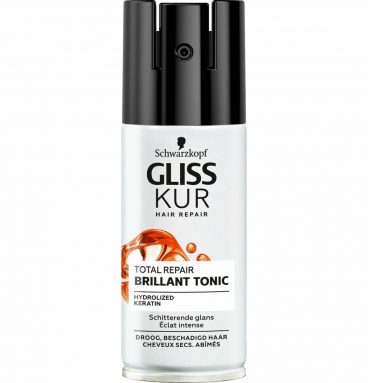 6x Gliss Kur Total Repair Brillant Tonic 100 ml