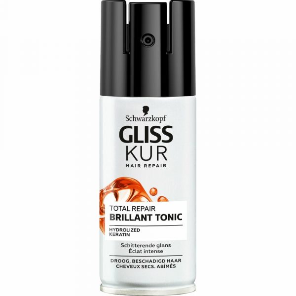 6x Gliss Kur Total Repair Brillant Tonic 100 ml