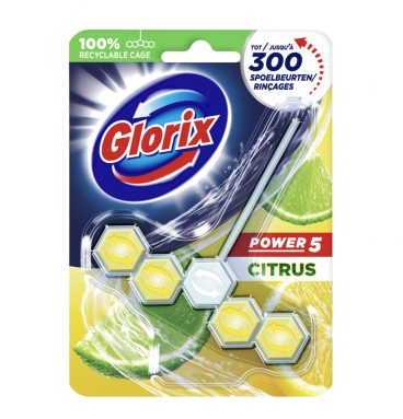 Glorix Toiletblok Power 5 Lemon