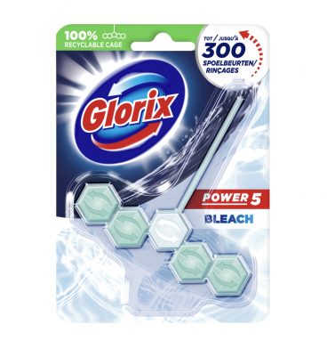 Glorix Toiletblok Power 5 Met Bleek