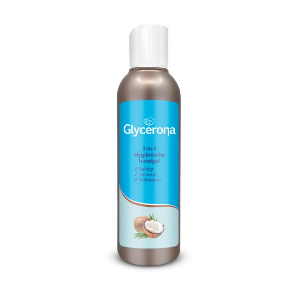 Glycerona 3-in-1 Hygiënische Handgel Kokos 200 ml