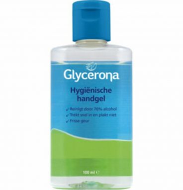 6x Glycerona Hygiënische Handgel Aloë Vera 100 ml