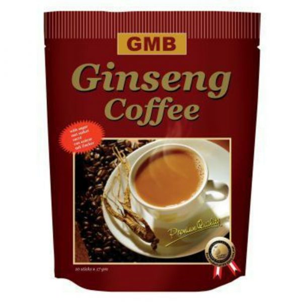 3x Gmb Ginseng Coffee Rietsuiker 10 stuks