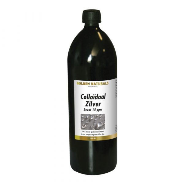 Golden naturals Colloid Zilver 1000 ml