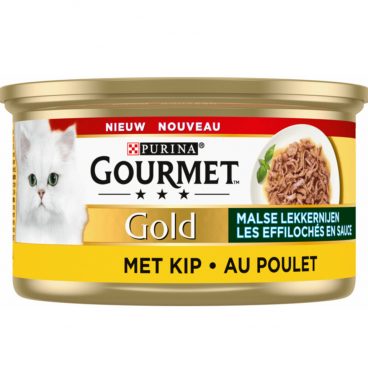 24x Gourmet Gold Blik Malse Lekkernijen Kip 85 Gram