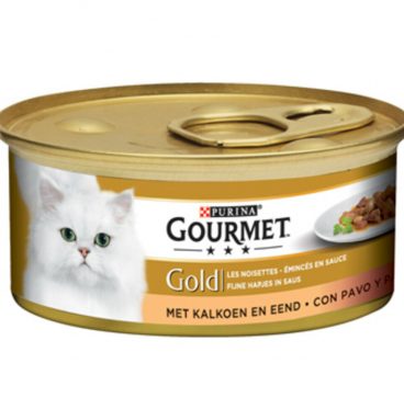 Gourmet Gold Fijne Hapjes Kalkoen - eend 85 gr