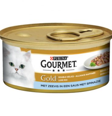 Gourmet Gold Luxe Mix Zeevis - Spinazie 85 gr