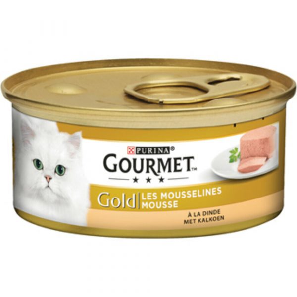 Gourmet Gold Mousse Kalkoen 85 gr