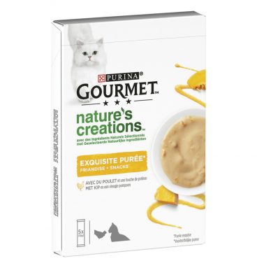 Gourmet Nature's Creations Puree Kip Pompoen 5x10 gram