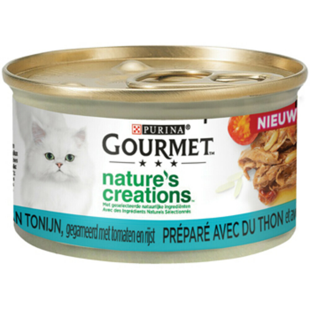 24x Gourmet Nature's Creations Tonijn 85 gr