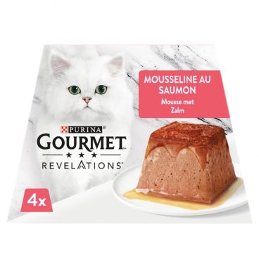 6x Gourmet Revelations Mousse Zalm 4 x 57 gr