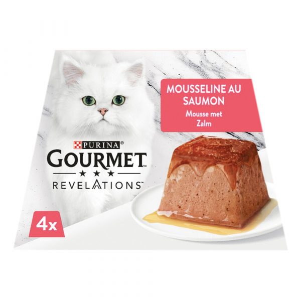 6x Gourmet Revelations Mousse Zalm 4 x 57 gr