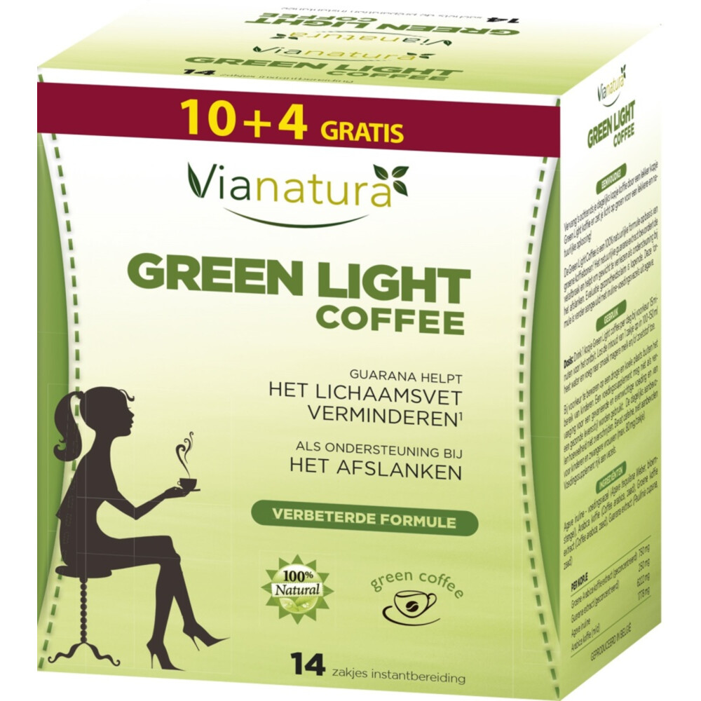 Green Coffee Sachets 14 Stuks