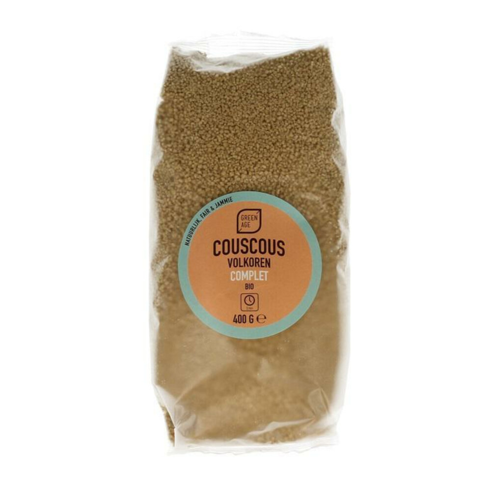 3x GreenAge Couscous Volkoren Bio 400 gr