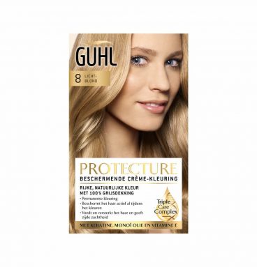 3x Guhl Beschermende Cremekleuring 8 Lichtblond