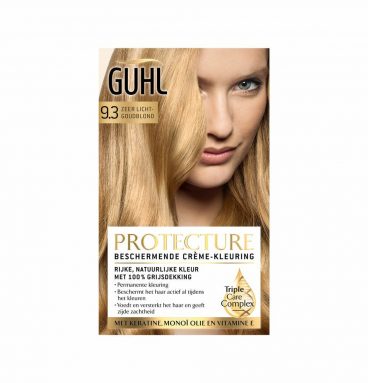 3x Guhl Beschermende Cremekleuring 9.3 Zeer Lichtgoudblond