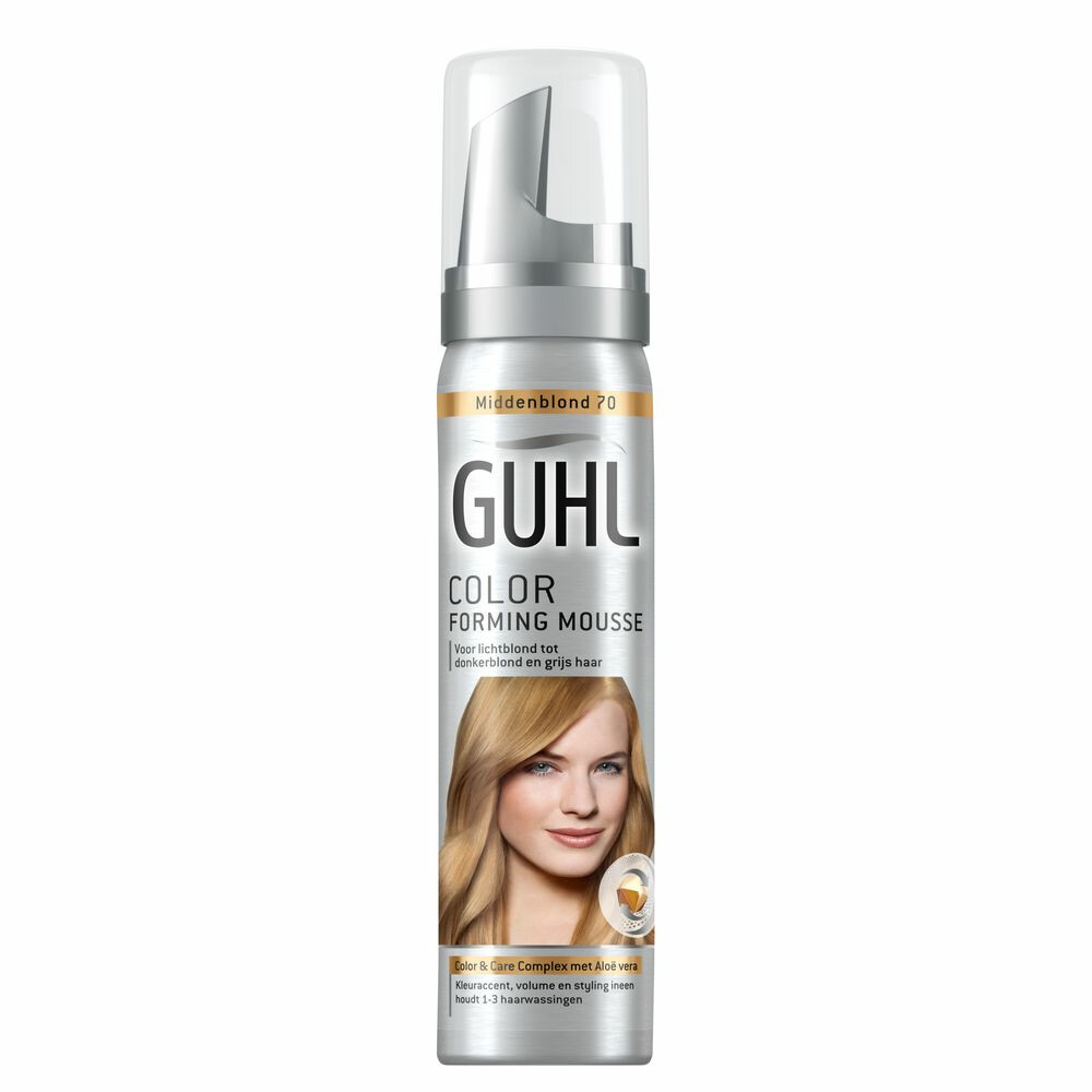 3x Guhl Color Forming Mousse Middenblond 70 75 ml