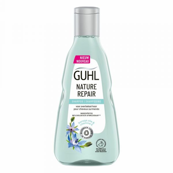 4x Guhl Nature Repair Shampoo 250 ml