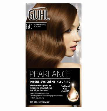 3x Guhl Pearlance Intensieve Crème-Haarkleuring 60 Donkerblond Almond