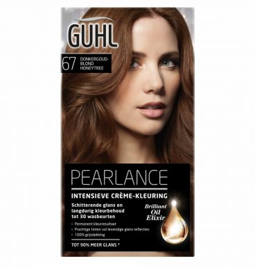 3x Guhl Pearlance Intensieve Crème-Haarkleuring 67 Donkergoudblond Honeytree