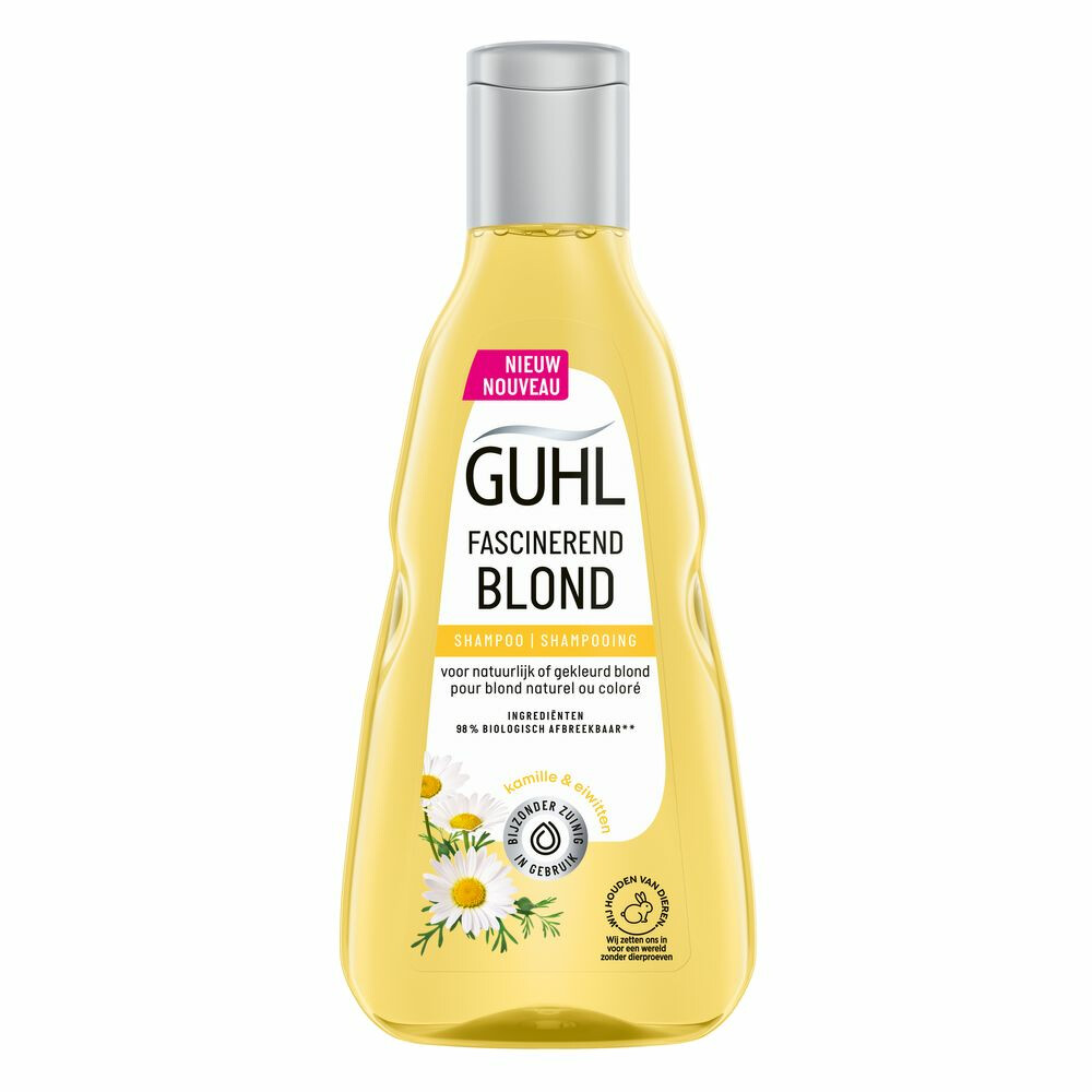 4x Guhl Shampoo Fascinerend Blond 250 ml