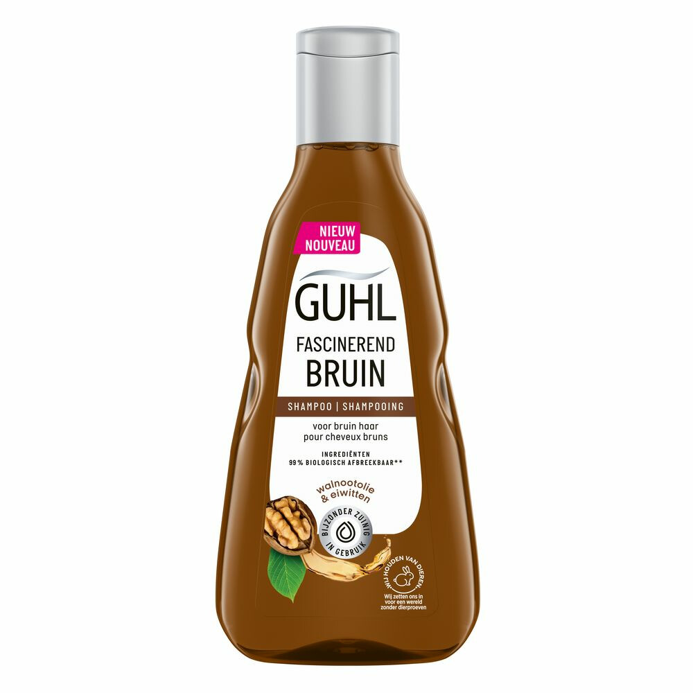 4x Guhl Shampoo Fascinerend Bruin 250 ml