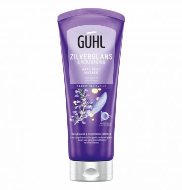 4x Guhl Zilverglans&Verzorging Anti-Geel Haarmasker 200 ml