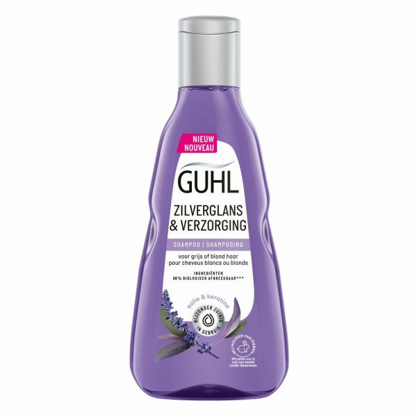 4x Guhl Zilverglans&Verzorging Shampoo 250 ml