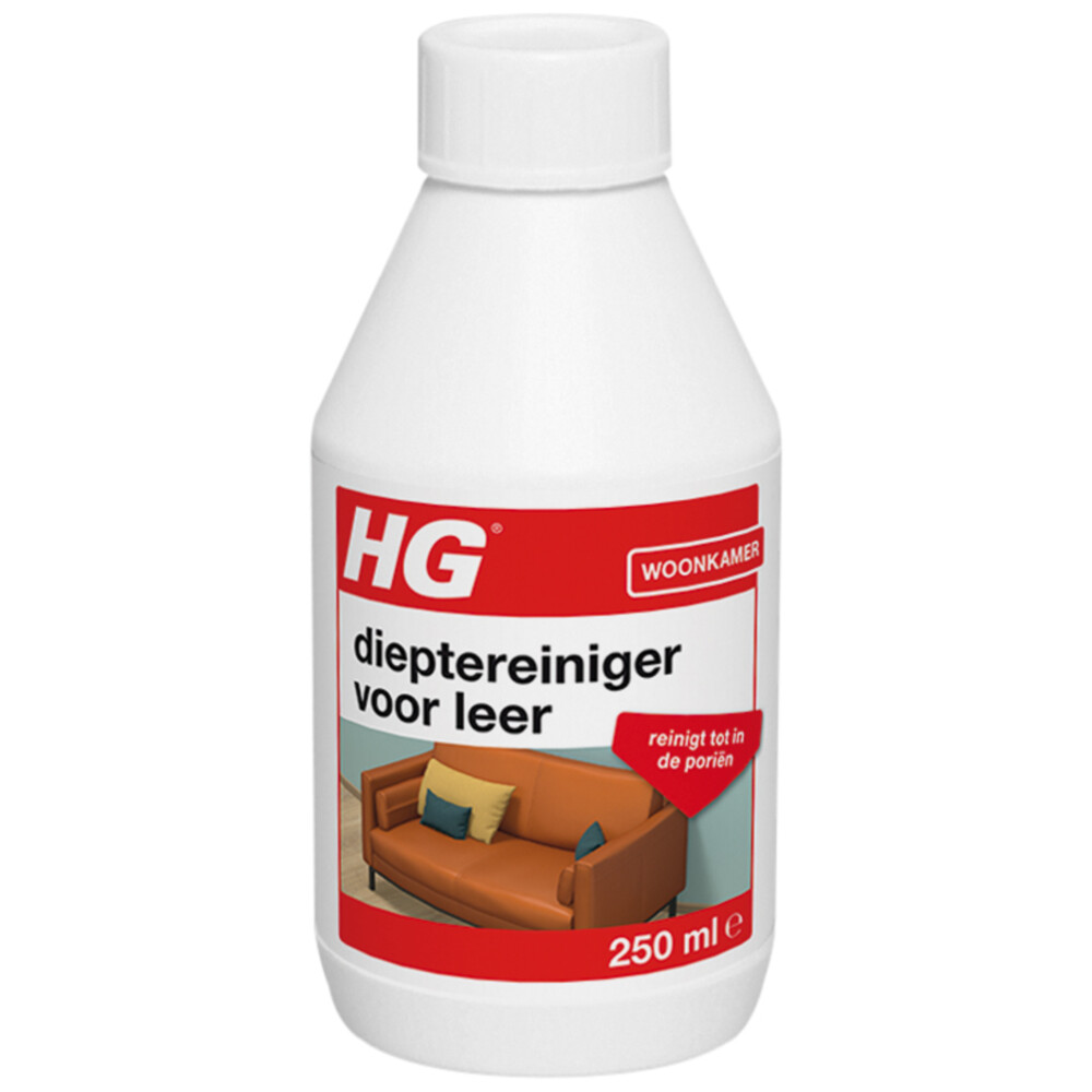 6x HG Dieptereiniger Voor Leer 250 ml