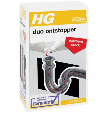 6x HG Duo Ontstopper 1 liter